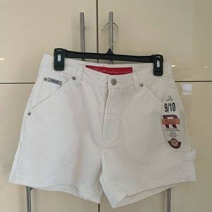 Revolt Denim Deadstock White Carpenter Shorts